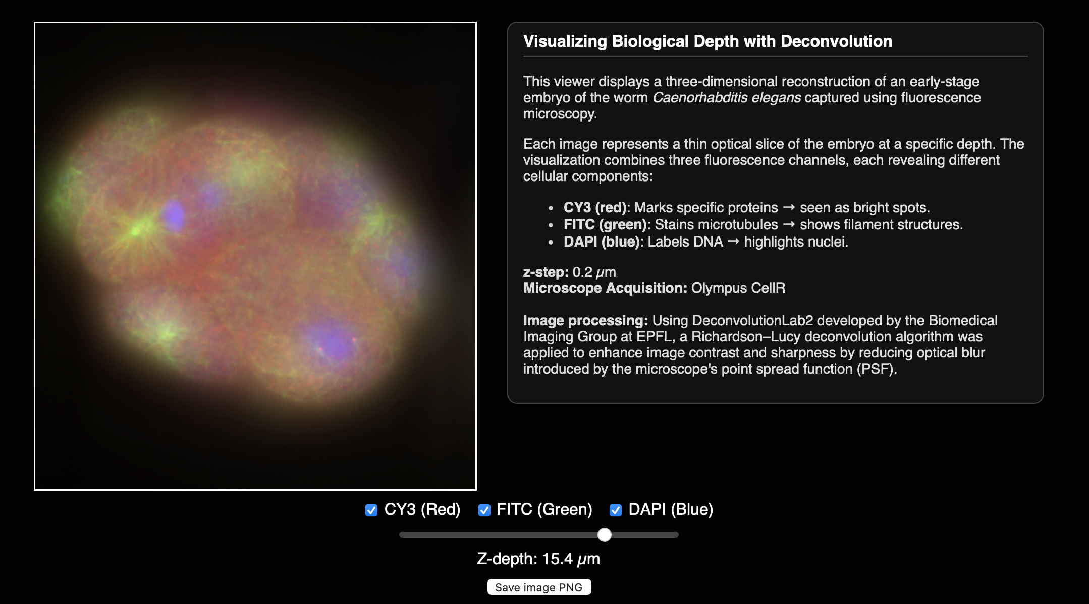 Visualizador de Microscopía